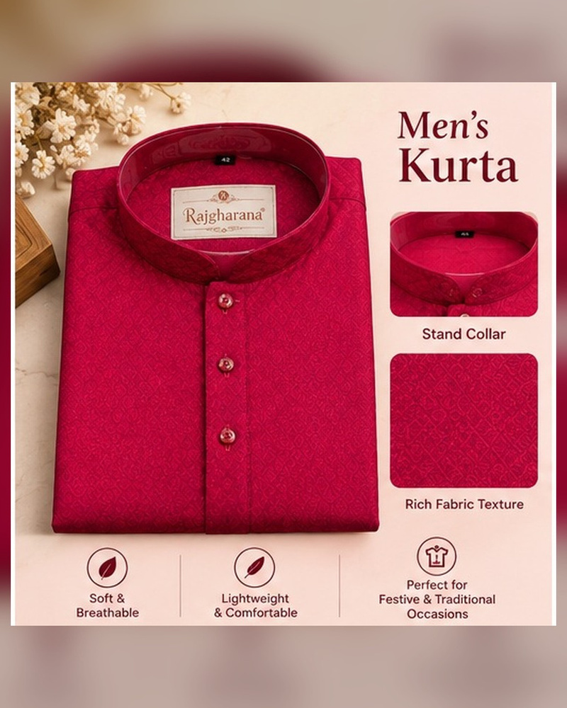 Magenta Kurta