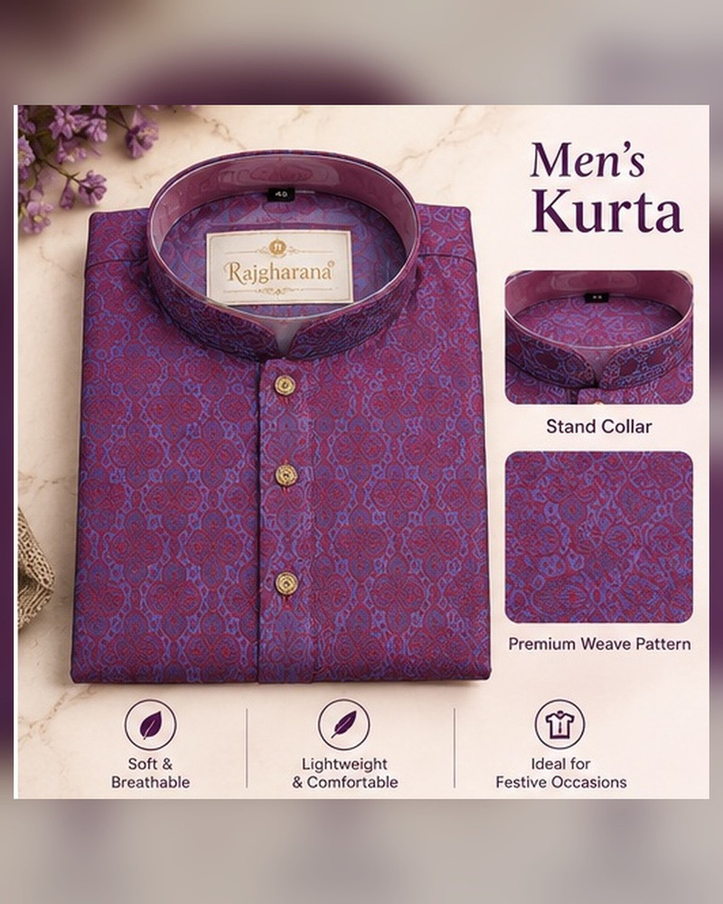 Purple / Maroon Kurta