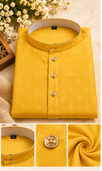 Mustard Yellow Kurta